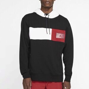 Nike Air Jordan Legacy AJ11 Hoodie Mens Size Large Sweatshirt Streetwear Black